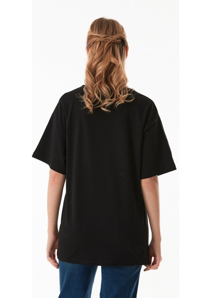 Basic Oversize Bisiklet Yaka Tişört indirimleri