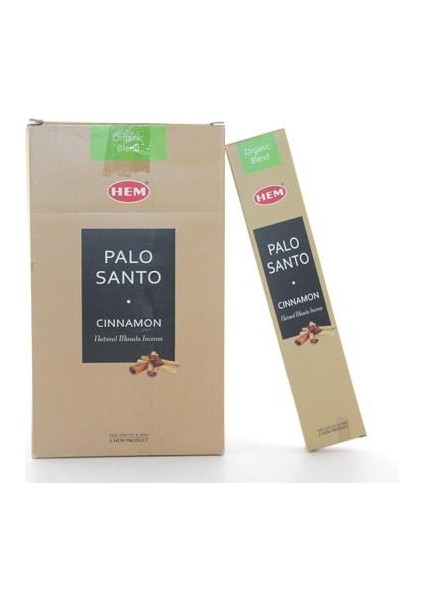 Hem Organic Blend Series Palo Santo Cinnamon Masala Aromalı Çubuk Tütsü