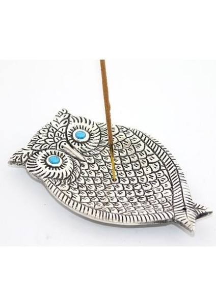 Metal Baykuş Tasarımı Tütsülük