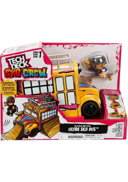 Nessiworld 6071034 Tech Deck Sk8 Crew Oyun Seti