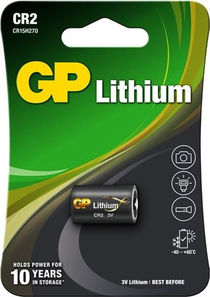Gp Cr2 3 Volt Lithium Fot.mak. Pili (CR2E-2UE1) (4767)