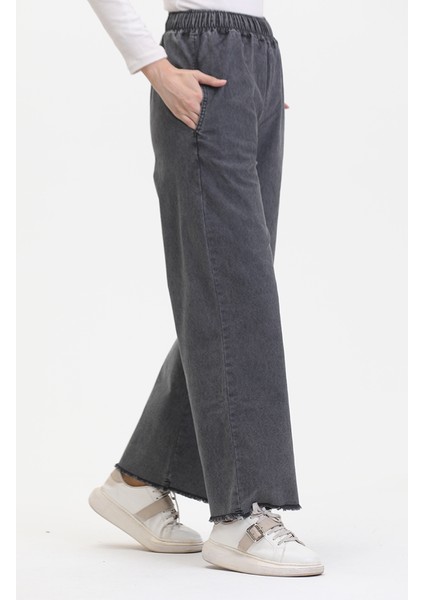 Beli Lastikli Kot Pantolon 1793P-01 Füme fiyatları