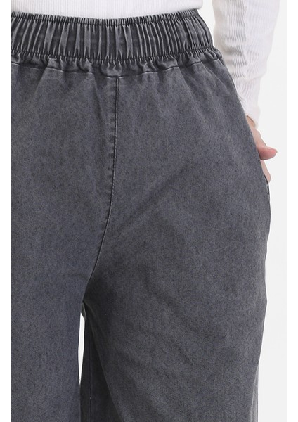 Beli Lastikli Kot Pantolon 1793P-01 Füme modelleri