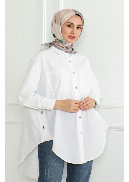 Karaca Rayon Eşarp 81054-02 Vizon