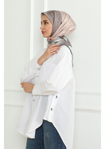 Karaca Rayon Eşarp 81054-02 Vizon