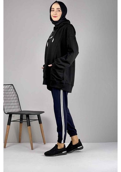 Şerit Detaylı Eşofman Altı 1073-04 Lacivert fiyatları