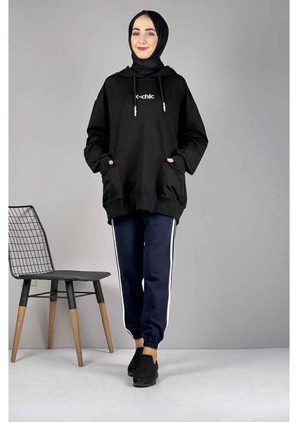 Şerit Detaylı Eşofman Altı 1073-04 Lacivert fırsatları