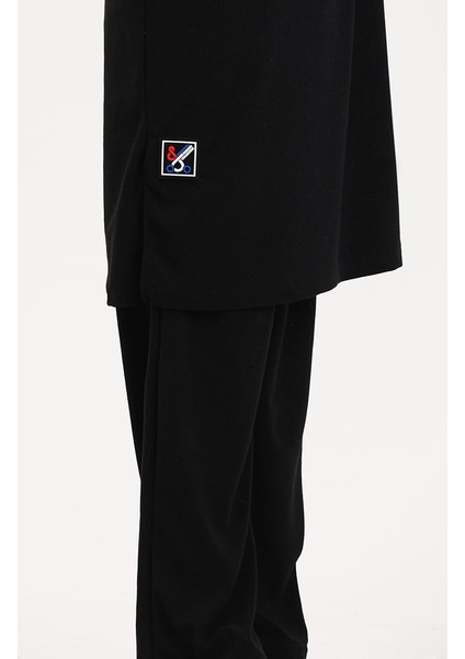 Tunik Pantolon Ikili Takım 0568-02 Siyah fırsatları