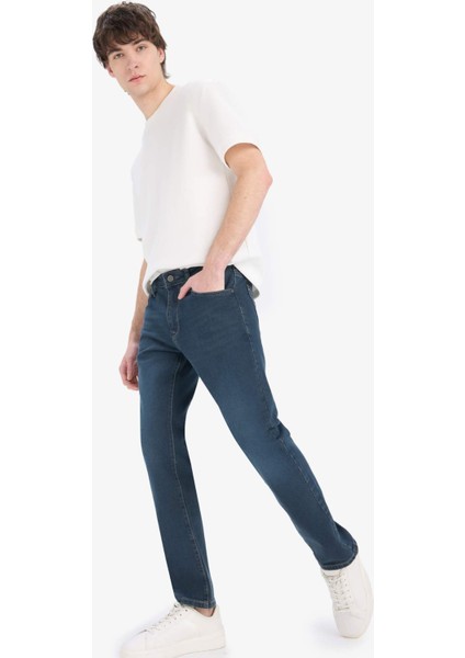 Sergio Regular Fit Normal Kalıp Normal Bel Boru Paça Jean Pantolon B4538AX25SP