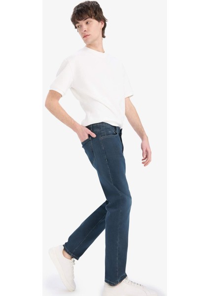 Sergio Regular Fit Normal Kalıp Normal Bel Boru Paça Jean Pantolon B4538AX25SP