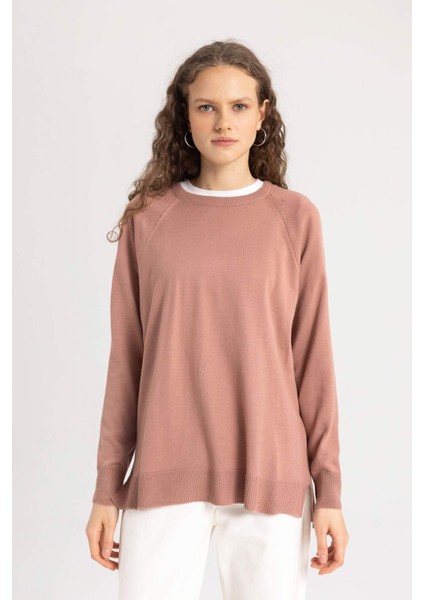 Relax Fit Triko Kazak B7866AXNS