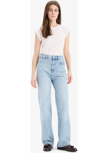 Slim Fit Dar Kesim Bisiklet Yaka Basic Düz Ribana Kısa Kollu Tişört C7334AX25SP