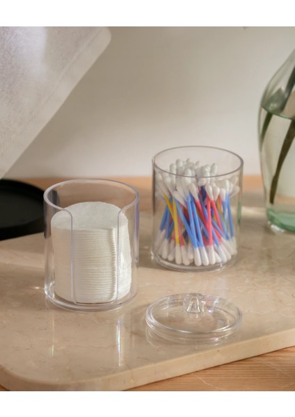 Çift Katlı Pamukluk Düzenleyici Şeffaf Organizer fiyatları