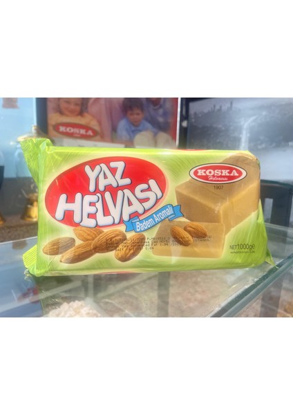 Paket Bademli Yaz Helvası 1 kg Koli 12 Adet modelleri