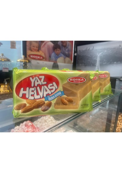 Paket Bademli Yaz Helvası 1 kg Koli 12 Adet fırsatları