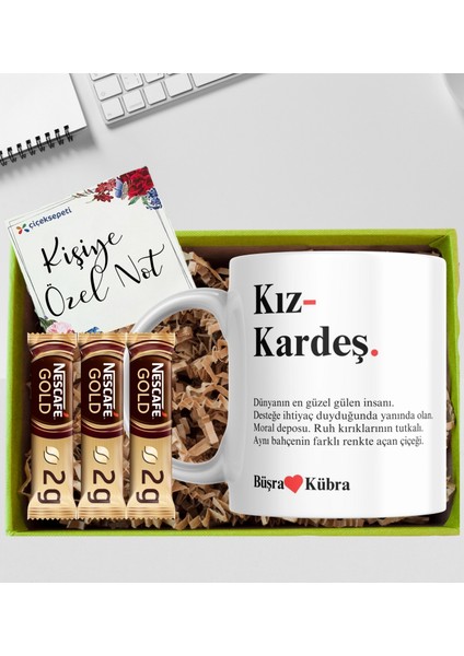 Kupa Bardak Kız Kardeş Temalı Kişiye Özel Isimli Kupa Bardak Kahve Hediye Seti Kutupkitap fiyatları