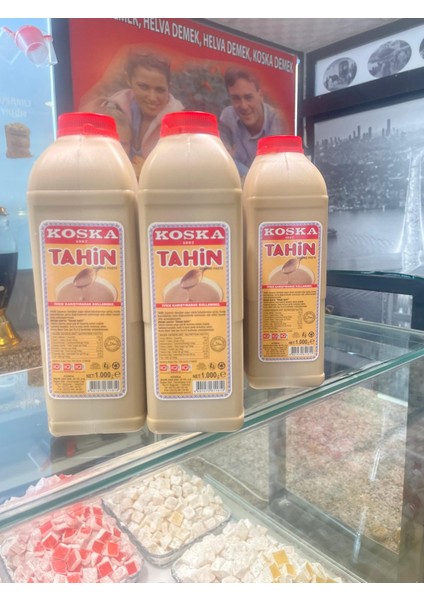 Bidon Tahin 1 kg 1 Adet