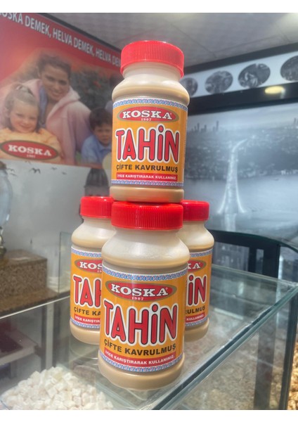 Çiftte Kavrulmuş Tahin 550 gr Koli 12 Adet