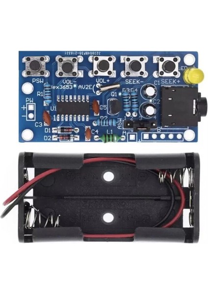 HEX3653 76MHZ-108MHZ Stereo Fm Radyo Alıcı Modülü