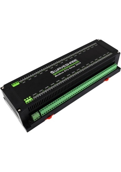 32 Kanallı Modbus Rtu Ethernet Röle Modülü - RS485 Arayüzü
