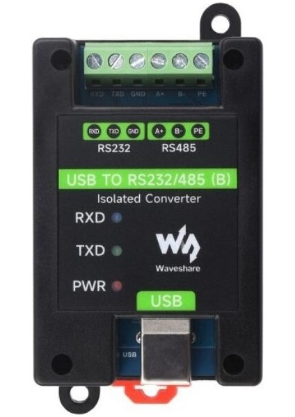 Endüstriyel Usbden RS232485 Izole Dönüştürücü - Orijinal FT2232HL Çip