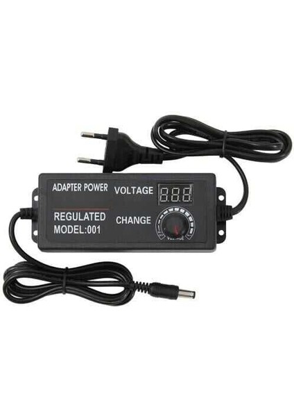ZY-009 3-24V 5A Ayarlı Adaptör - 5.5x2.5mm Çıkışlı