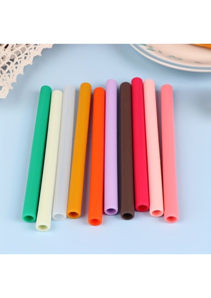 Karışık Renkli Karton Pipet