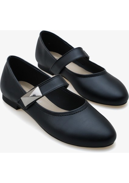 Yuka Inna Kadın Aksesuarlı Babet