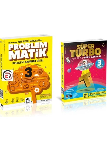 3. Sınıf Problemmatik + Süper Turbo Soru Bankası Set