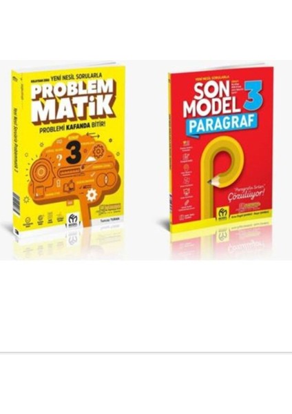 3. Sınıf Problemmatik + Son Model Paragraf Soru Bankası Set