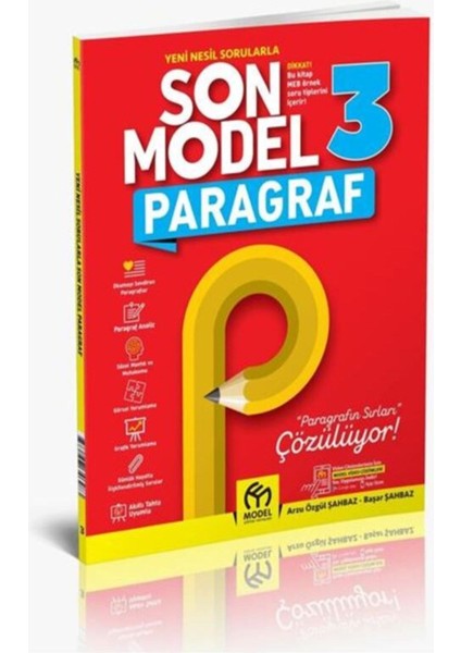 3. Sınıf Son Model Paragraf + Turbo Paket Deneme Set fiyatları