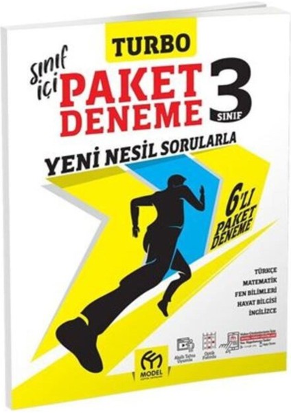 3. Sınıf Son Model Paragraf + Turbo Paket Deneme Set modelleri