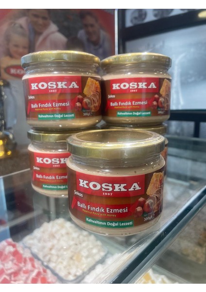 Ballı Fındık Ezmesi 300 gr Koli 12 Adet