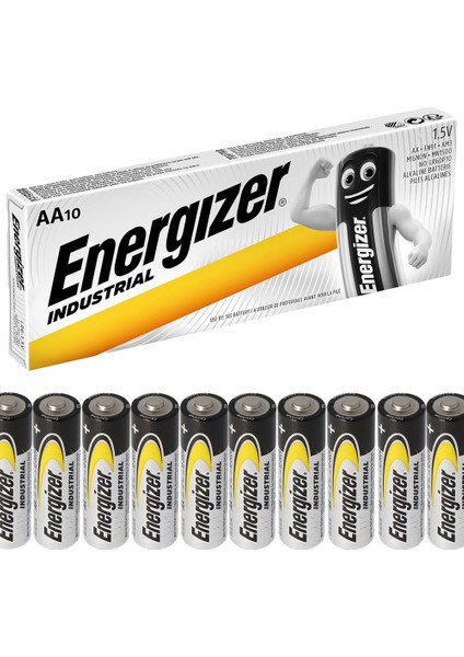 EN91 Aa Lr6 1,5V Alkaline Pil 10LU Paket