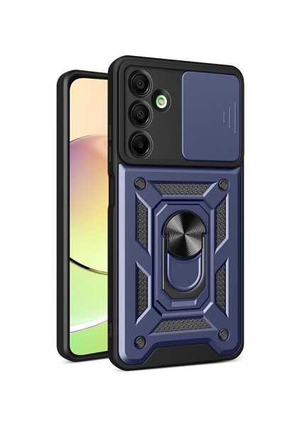 Samsung Galaxy A56 Kılıf Kamera Korumalı Yüzüklü Pars Tank Kapak