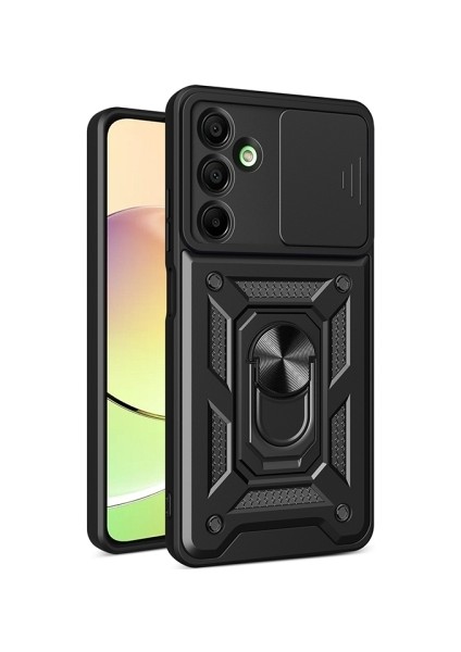 Samsung Galaxy A56 Kılıf Kamera Korumalı Yüzüklü Pars Tank Kapak