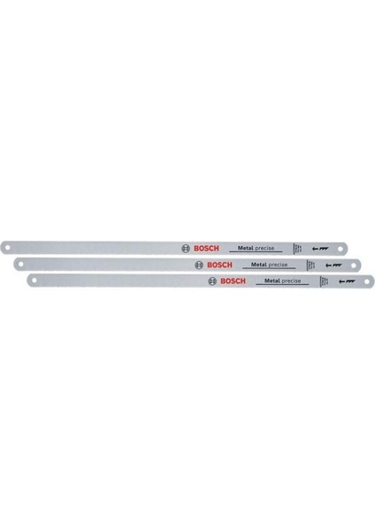Demir Testeresi Bıçakları 300MM 24TPI 3 Parça 1600A032UM