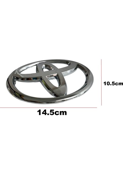 Toyota Avensis Ön Arma Logo 2003-2008 Model Uyumlu