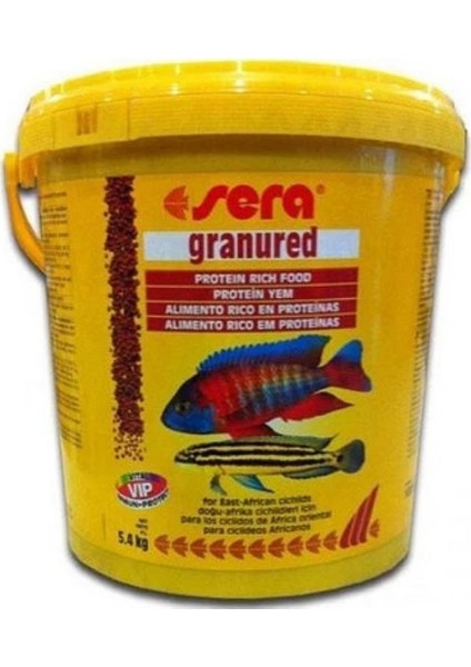 Granured Balık Yemi Açık Kovadan Bölme 1 kg