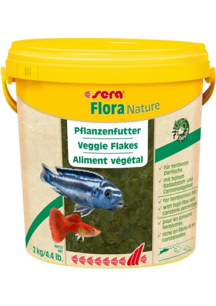 Flora Yaprak Yem Açık Kovadan Bölme 1 kg