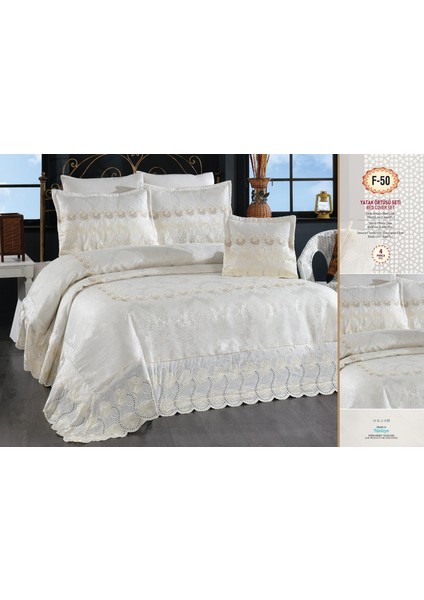 Madamca Yatak Örtüsü F-50-4parça