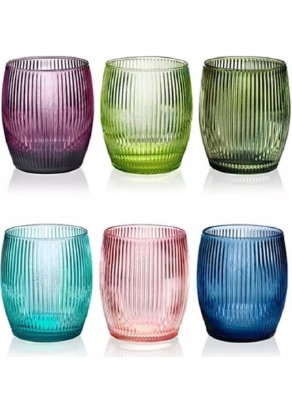 Ivv Gluglu 6lı Renklı Bardak Seti