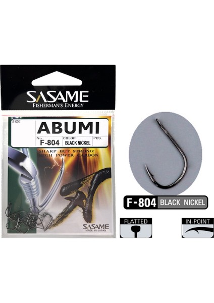 F-804 Bl Nickel Abumi Iğne Iğne No : 10