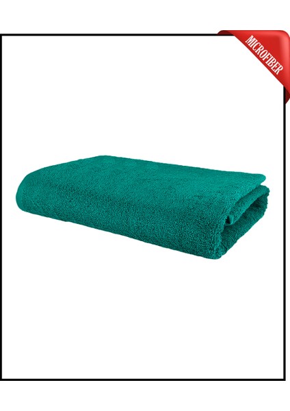 1 Adet Büyük Boy Mikrofiber 50 x 90 cm , Fitness Havlusu , Spor Havlusu , Kuaför Havlusu