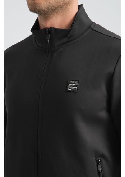Siyah Scuba Mevsimlik Regular Fit Erkek Eşofman Takım modelleri