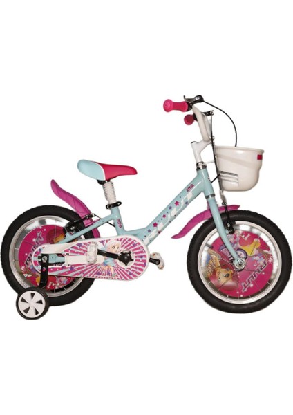 16J Ruut Arya Kız Çocuk Bisikleti - Turkuaz