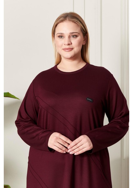 Kadın Büyük Beden 2 Iplik Elbise