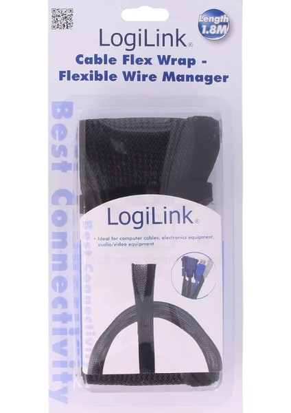 Çok Amaçlı Örgü Pet KAB0006 Black 1.8m