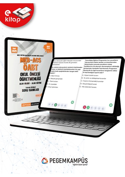 2025 MEB-AGS-ÖABT Okul Öncesi Öğretmenliği Alan Bilgisi - Alan Eğ