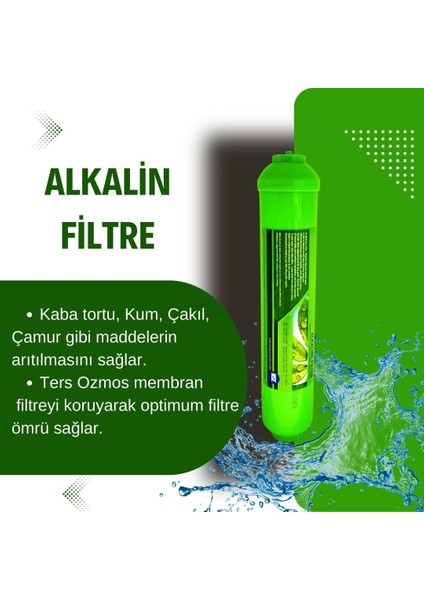 Tüm Kapalı Kasalara Uygun, 8 Aşamalı, -Orp Hidrojen Alkali- Ph 'canlı Su Teknolojisi' Destekli
